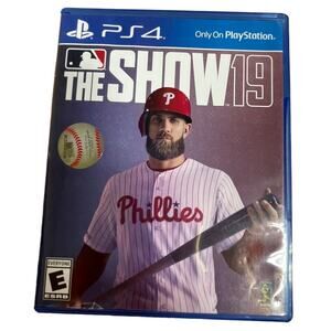 PS4 The Show 19 Baseball Game With Case Tested Working Playstation 4